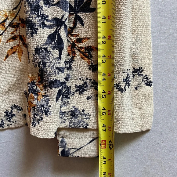 DEX floral belted duster  cardigan lightweight jacket Sz X (One size) - Picture 13 of 13